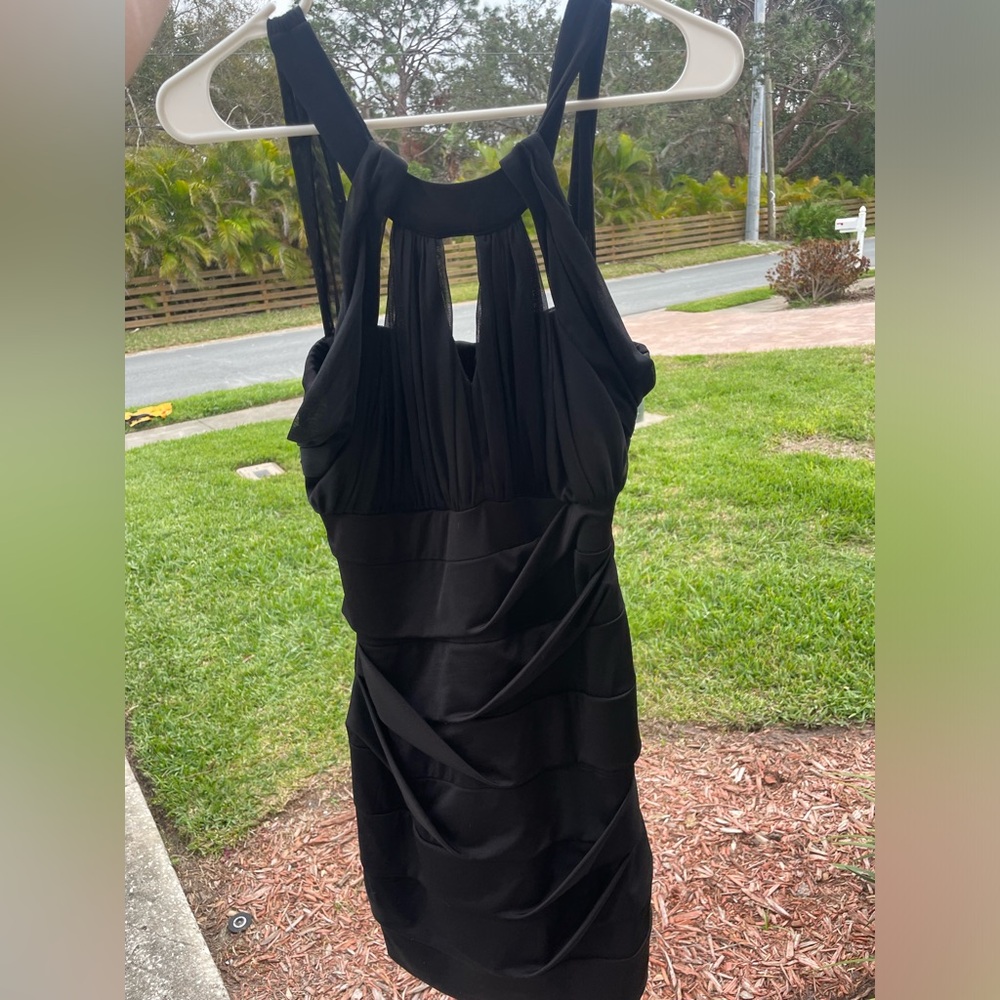 Black Juniors Formal/Homecoming Dress